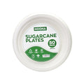 Biodegradable SUGAR CANE PLATE Round 7" - 50PK