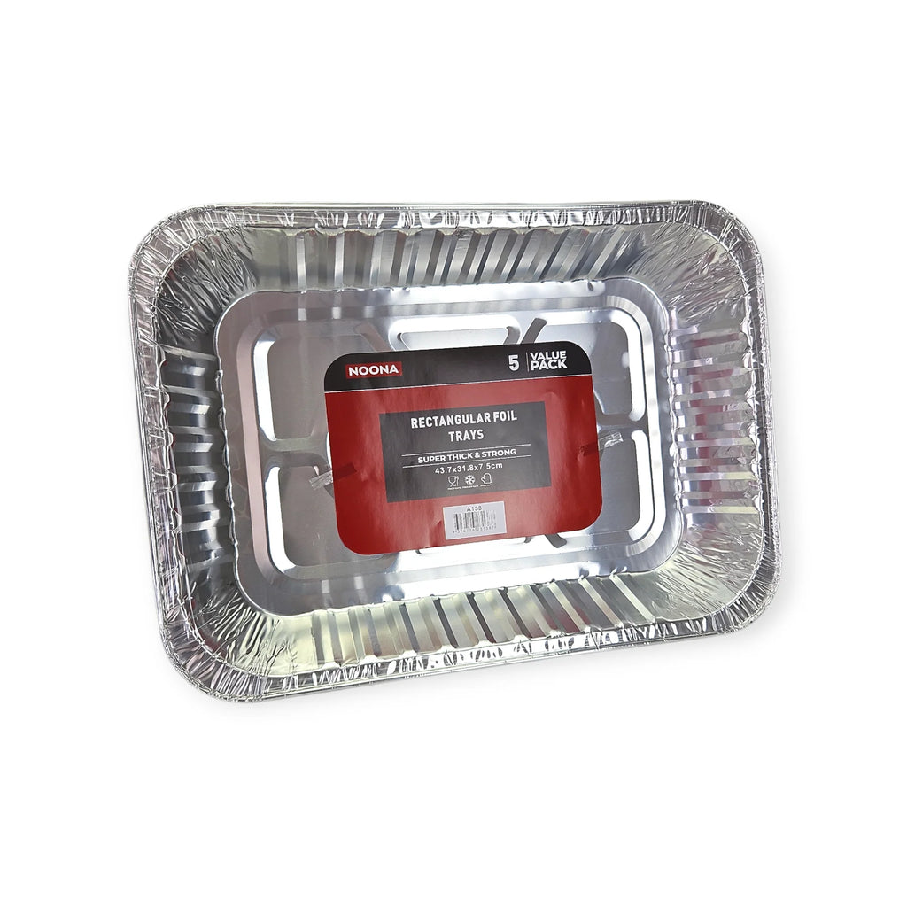 FOIL ROASTER TRAY 43X31X7.5CM - 5PK