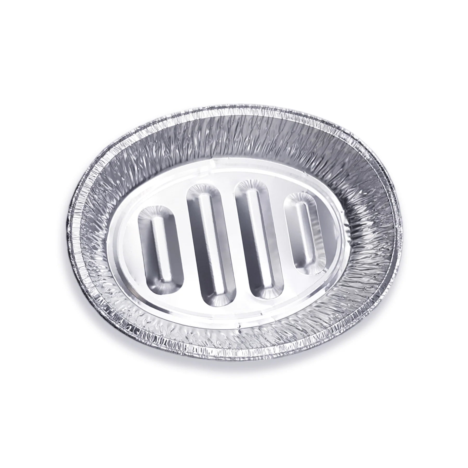 OVAL FOIL ROASTER TRAY 47X35X10CM - 20pcs