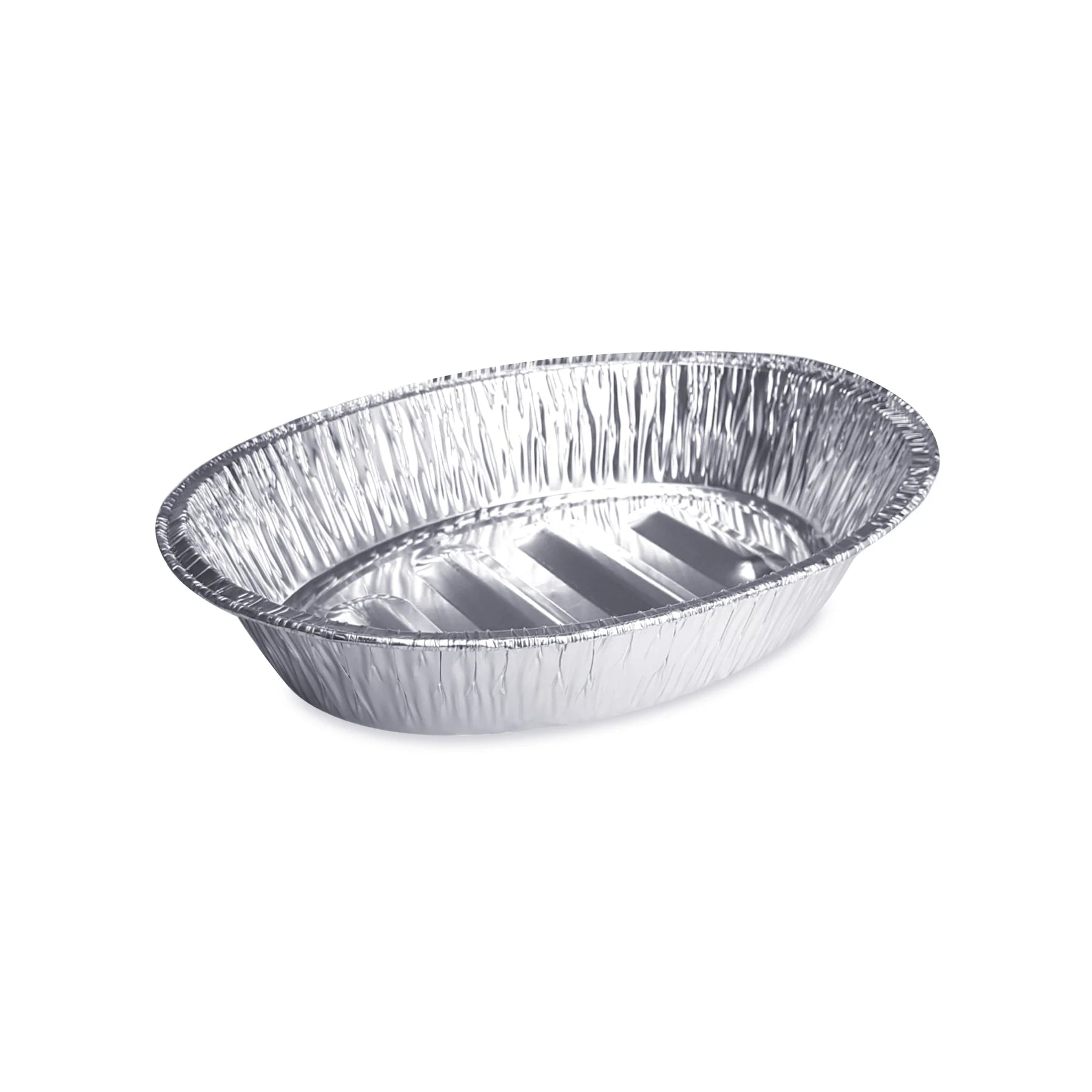 OVAL FOIL ROASTER TRAY 47X35X10CM - 20pcs