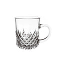 Glass Coffee/Tea Mug 220ml - 6PK