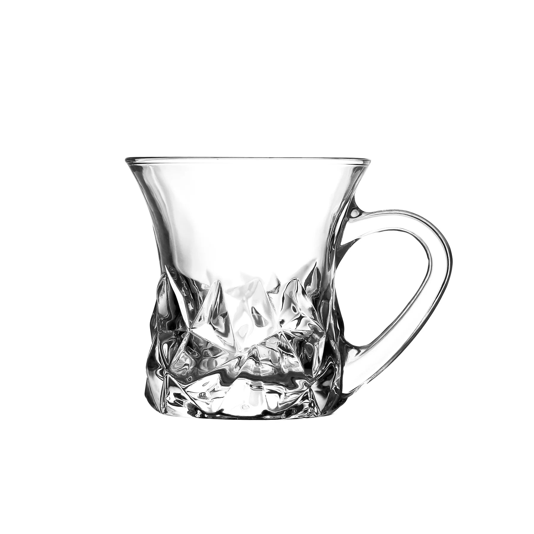Glass Coffee/Tea Mug 135ml - 6PK