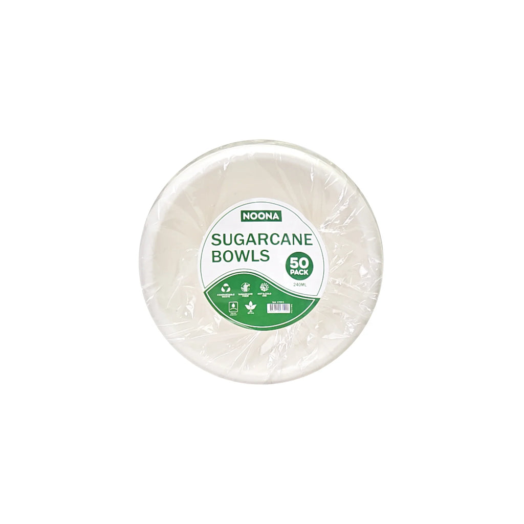 Biodegradable SUGAR CANE Bowl 5" - 50PK