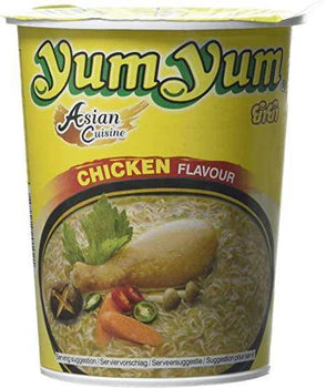 YUM-YUM Chicken Flavoured Cup Noodles - 12 Pack